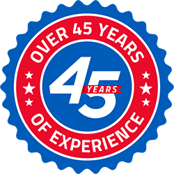 Over 45 Years in Business