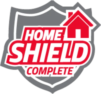 Home Shield Complete logo with shield and house icon.